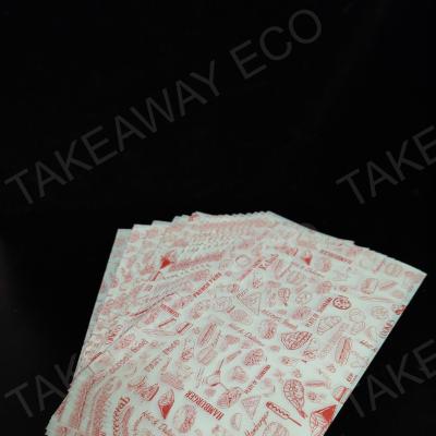 Giấy Gói Hamburger Chống Thấm Dầu